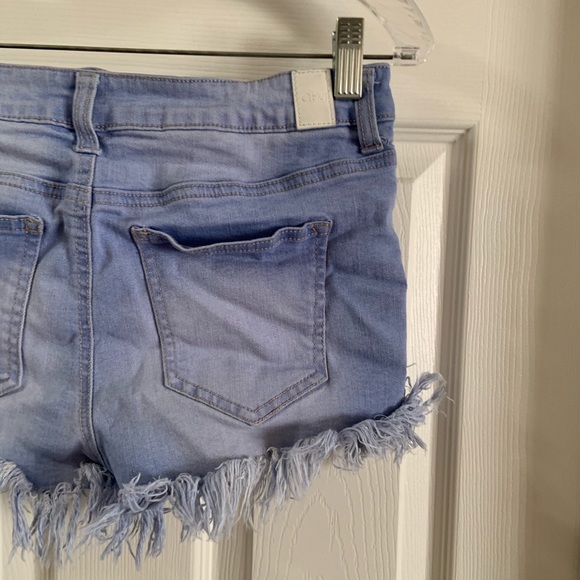 CP Jeans Blue Cut Off Denim Shorts size 5 - Picture 8 of 8